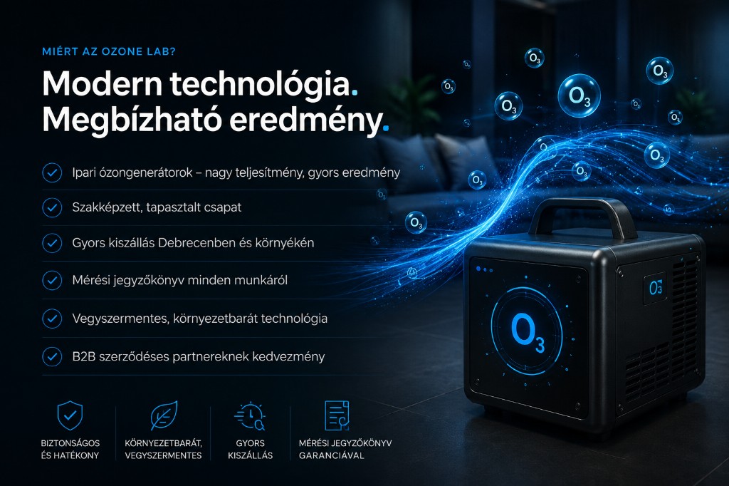 Miért az Ozone Lab? – Modern technológia, megbízható eredmény